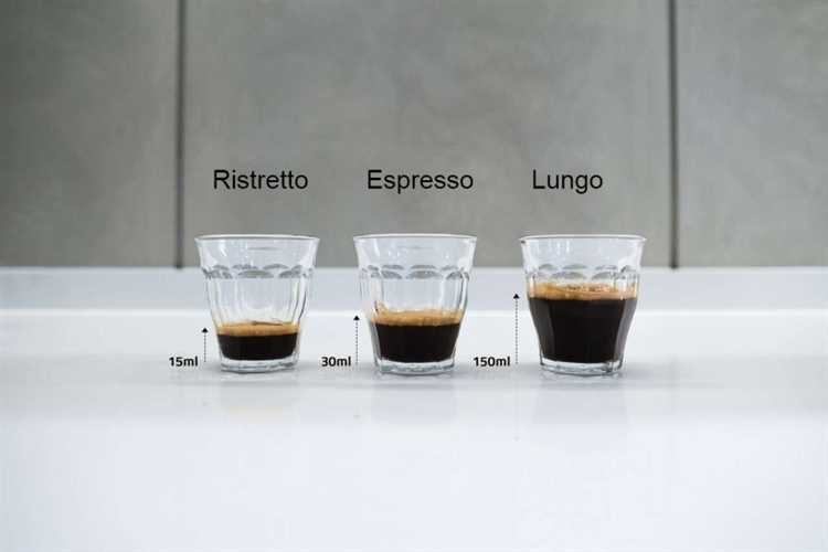 ¿Cuál es la medida de un espresso?