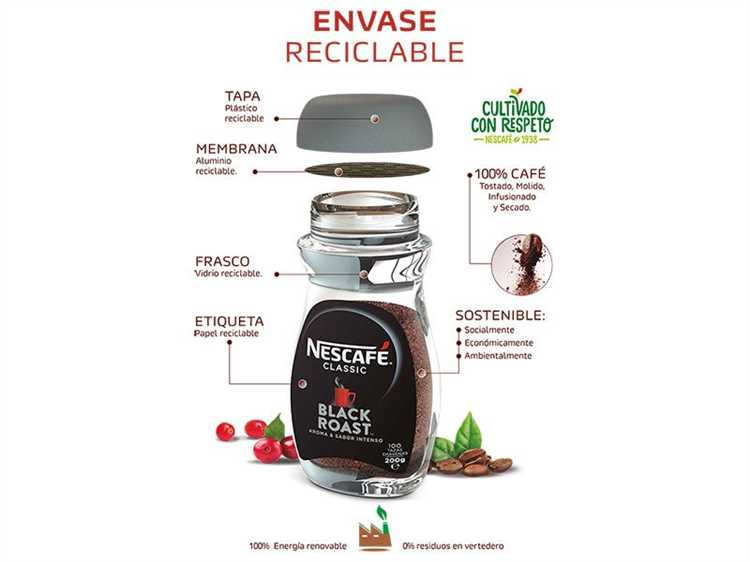 ¿Cuáles son los ingredientes del Nescafe?