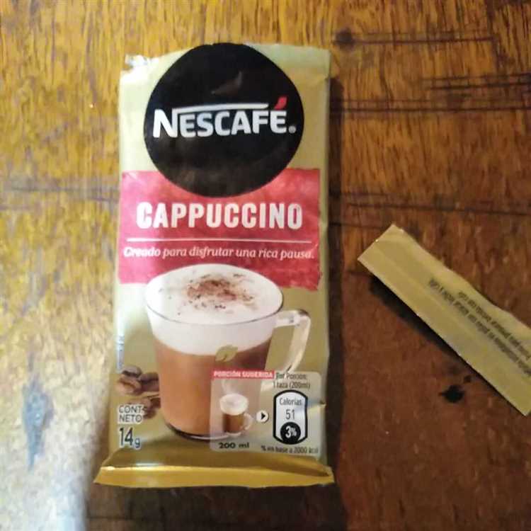 ¿Cuántas calorías tiene un café capuchino?