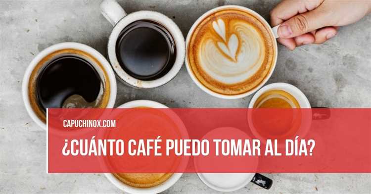 ¿Cuántas tazas de café al día se puede tomar?