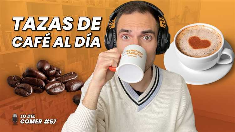 ¿Cuántas tazas de café se debe tomar al día?