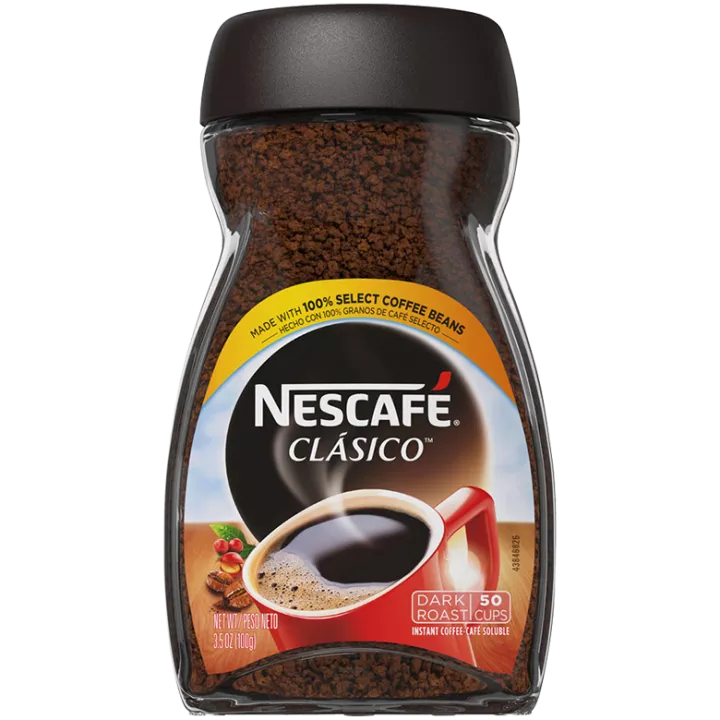 ¿Cuánto café contiene el café instantáneo?