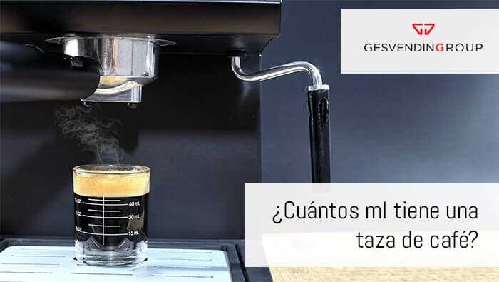 ¿Cuántos gramos equivale a una taza de café?