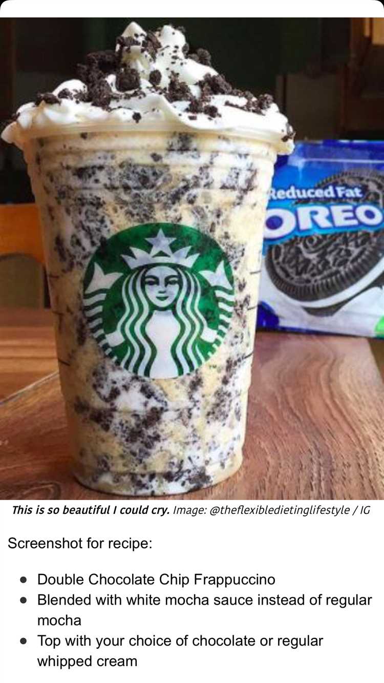 El futuro de la bebida de Oreo en Starbucks