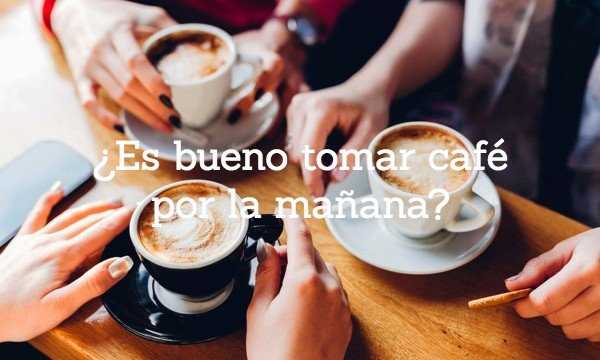 ¿Cómo se toma el café en la mañana?