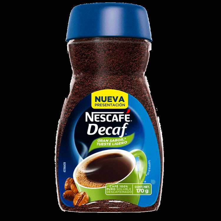 Diferencias entre el Nescafe con y sin cafeína