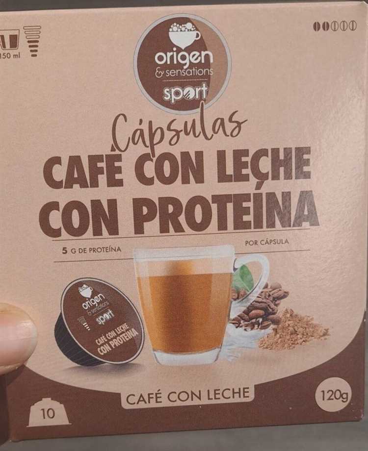 ¿Qué proteínas tiene el café con leche?